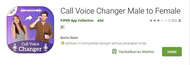 Voice Changer During Call Male to Female