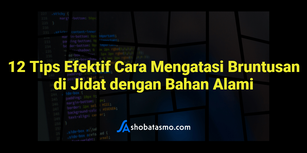 Tips Efektif Cara Mengatasi Bruntusan Di Jidat Dengan Bahan Alami