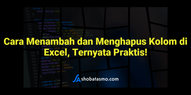 Cara Menambah Dan Menghapus Kolom Di Excel Ternyata Praktis