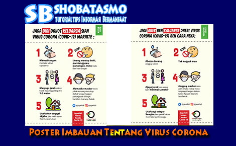  Contoh Gambar Poster Himbauan Tentang Virus Corona