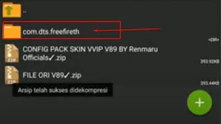 Config Free Fire VVIP SKIN