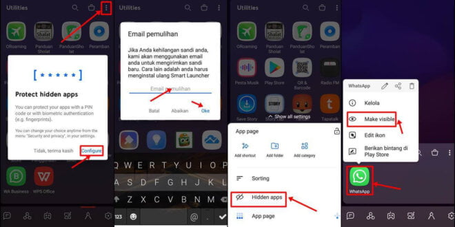 Cara Menyembunyikan Aplikasi Whatsapp Di Android Dengan Mudah