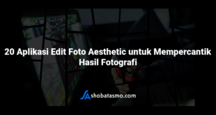 20 Aplikasi Edit Foto Aesthetic untuk Mempercantik Hasil Fotografi