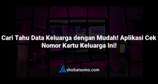 Cari Tahu Data Keluarga dengan Mudah! Aplikasi Cek Nomor Kartu Keluarga Ini!