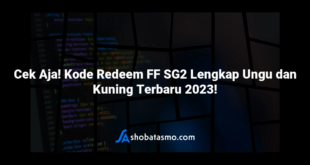 Cek Aja! Kode Redeem FF SG2 Lengkap Ungu dan Kuning Terbaru 2023!