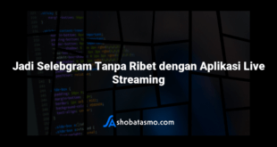 Jadi Selebgram Tanpa Ribet dengan Aplikasi Live Streaming