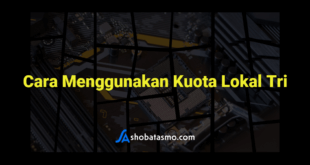 Cara Menggunakan Kuota Lokal Tri