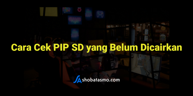 Cara Cek PIP SD yang Belum Dicairkan