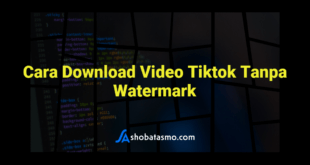 Cara Download Video Tiktok Tanpa Watermark