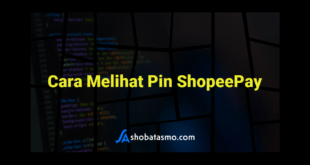 Cara Melihat Pin ShopeePay