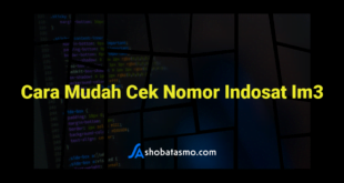 Cara Mudah  Cek Nomor Indosat Im3