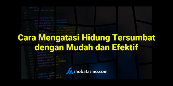 Cara Mengatasi Hidung Tersumbat dengan Mudah dan Efektif
