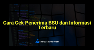 Cara Cek Penerima BSU dan Informasi Terbaru