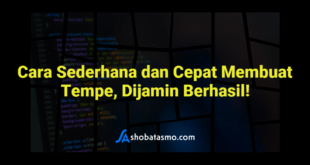 Cara Sederhana dan Cepat Membuat Tempe, Dijamin Berhasil!