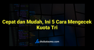 Cepat dan Mudah, Ini 5 Cara Mengecek Kuota Tri