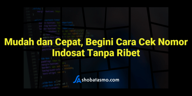 Mudah dan Cepat, Begini Cara Cek Nomor Indosat Tanpa Ribet