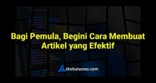 Bagi Pemula, Begini Cara Membuat Artikel yang Efektif