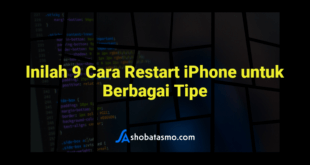 Inilah 9 Cara Restart iPhone untuk Berbagai Tipe