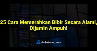 25 Cara Memerahkan Bibir Secara Alami, Dijamin Ampuh!