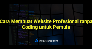 Cara Membuat Website Profesional tanpa Coding untuk Pemula