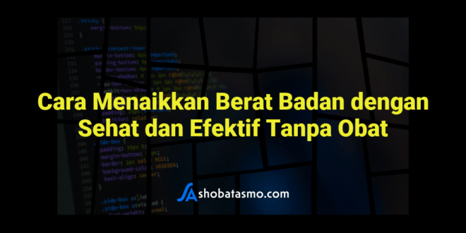 Cara Menaikkan Berat Badan dengan Sehat dan Efektif Tanpa Obat