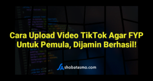 Cara Upload Video TikTok Agar FYP  Untuk Pemula, Dijamin Berhasil!