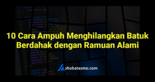 10 Cara Ampuh Menghilangkan Batuk Berdahak dengan Ramuan Alami