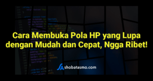 Cara Membuka Pola HP yang Lupa dengan Mudah dan Cepat, Ngga Ribet!