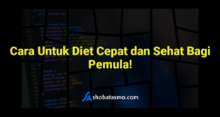 Cara Untuk Diet Cepat dan Sehat Bagi Pemula!