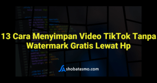 13 Cara Menyimpan Video TikTok Tanpa Watermark Gratis Lewat Hp