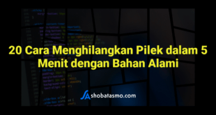 20 Cara Menghilangkan Pilek dalam 5 Menit dengan Bahan Alami