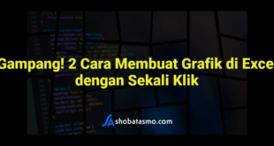 Gampang! 2 Cara Membuat Grafik di Excel dengan Sekali Klik