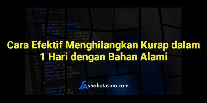 Cara Efektif Menghilangkan Kurap dalam 1 Hari dengan Bahan Alami